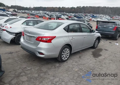 2019 Nissan Sentra S из США, поврежденный, VIN 3N1AB7AP0KY339632